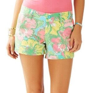 Lilly Pulitzer Callahan Shorts Big Flirt floral print size 0